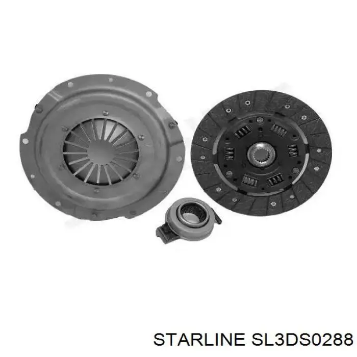 SL3DS0288 Starline Сцепление в сборе
