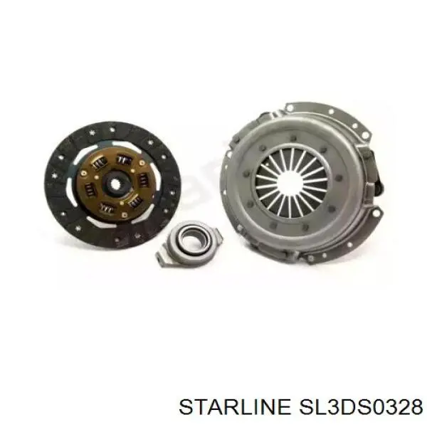 Комплект сцепления (3 части) Starline SL3DS0328 цена, от 62.63 USD