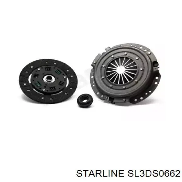 Купить SL3DS0662 Starline Комплект сцепления (диск, корзина, подшипник)