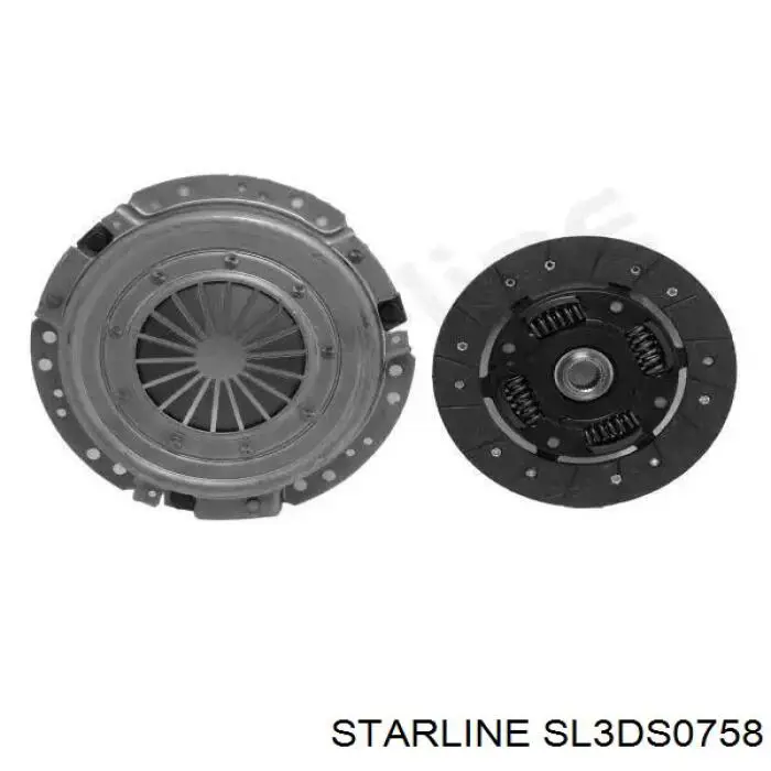 SL3DS0758 Starline сцепление