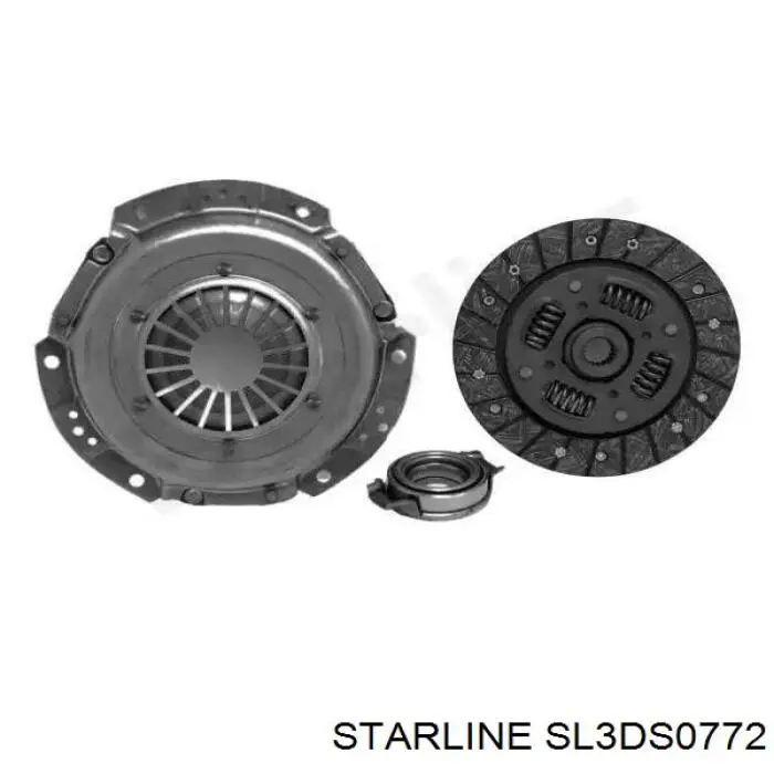 Комплект сцепления (3 части) Starline SL3DS0772 цена, от 76.21 USD