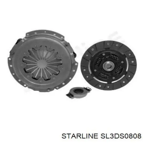 SL3DS0808 Starline Сцепление в сборе