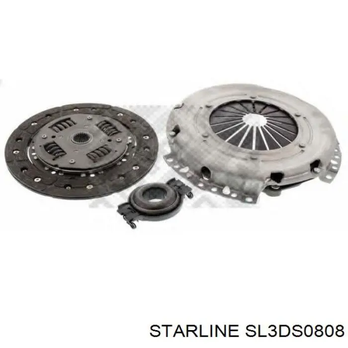 Комплект сцепления (3 части) Starline SL3DS0808 цена, от 55.23 USD