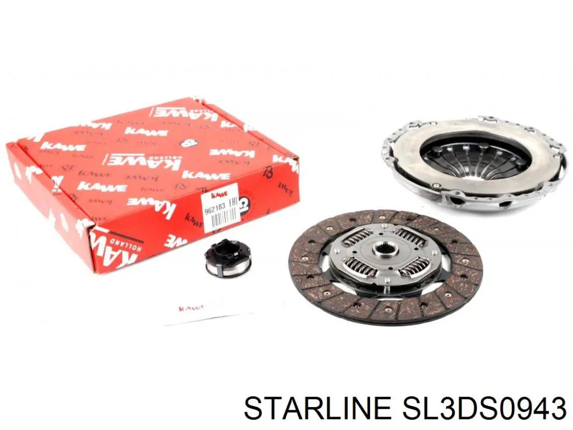 Купить SL3DS0943 Starline Комплект сцепления (диск, корзина, подшипник)