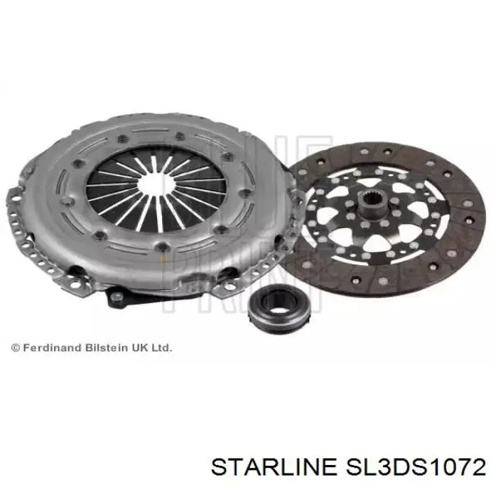 Комплект сцепления (3 части) Starline SL3DS1072 цена, от 80.23 USD