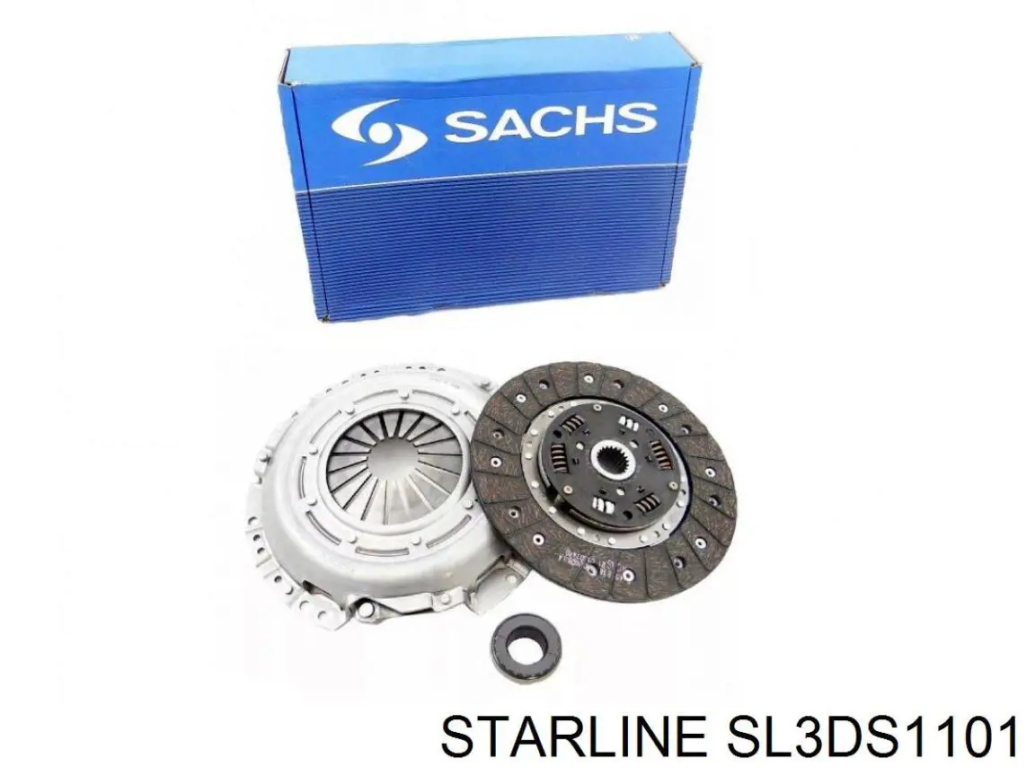 Комплект сцепления (3 части) Starline SL3DS1101 цена, от 108.80 USD