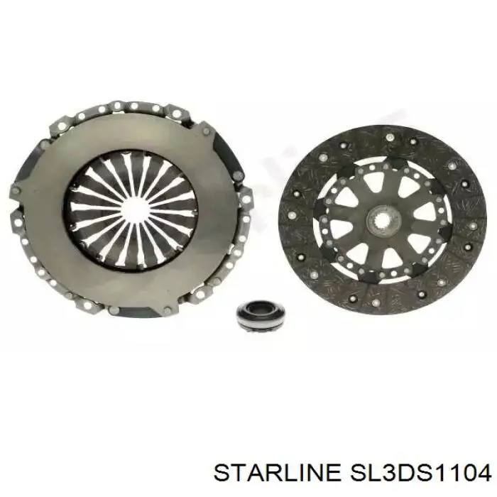 Купить SL3DS1104 Starline Комплект сцепления (диск, корзина, подшипник)