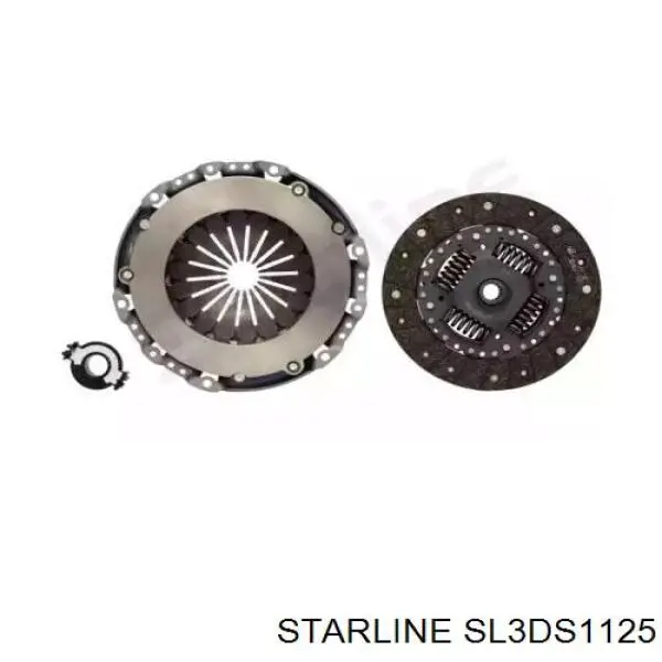 SL3DS1125 Starline Сцепление в сборе