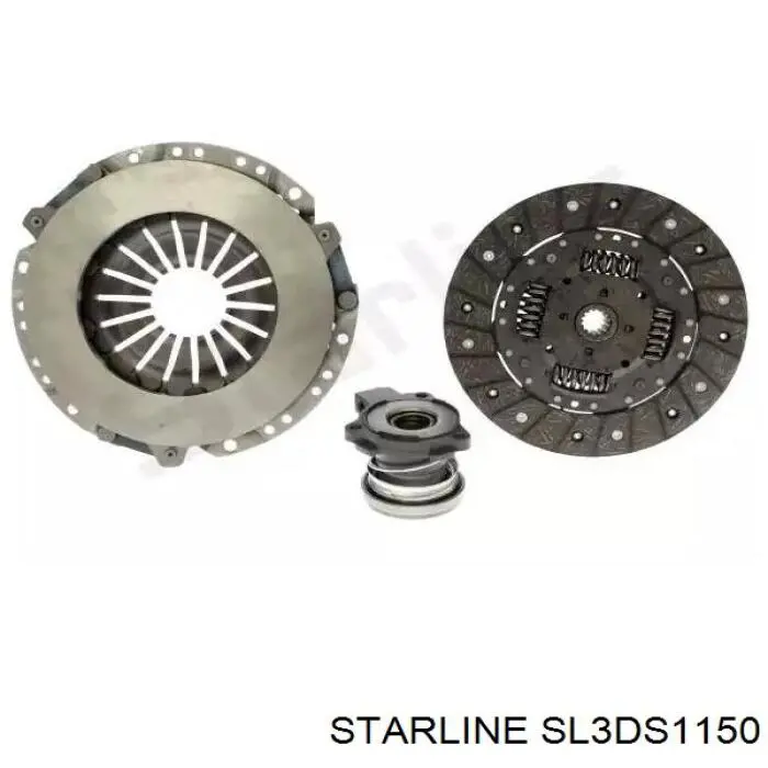 Купить SL3DS1150 Starline Комплект сцепления (диск, корзина, подшипник)