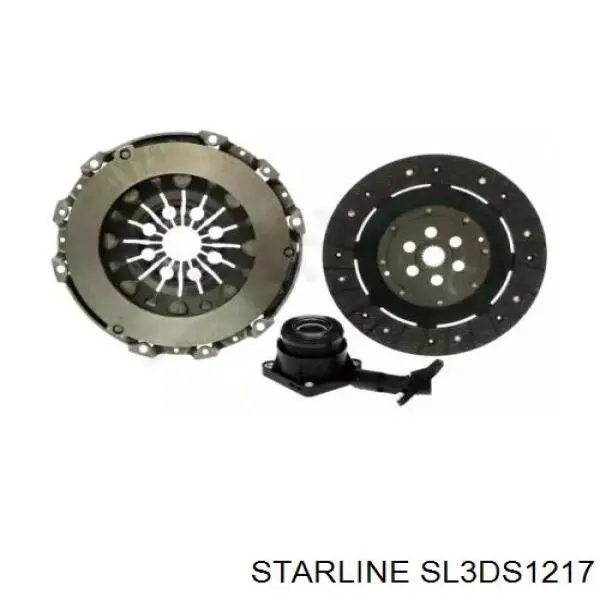 Комплект сцепления (3 части) Ford 1811396 цена, от 348.30 USD