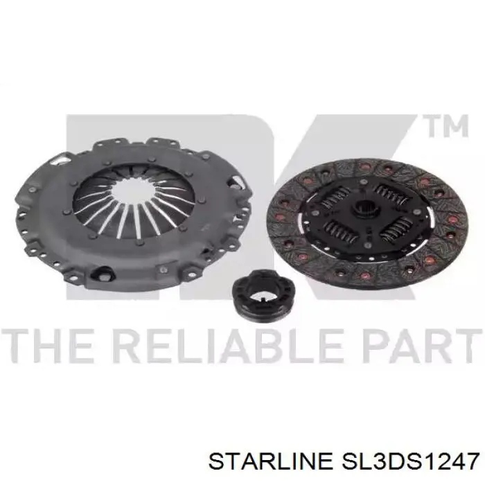 Купить SL3DS1247 Starline Комплект сцепления (диск, корзина, подшипник)
