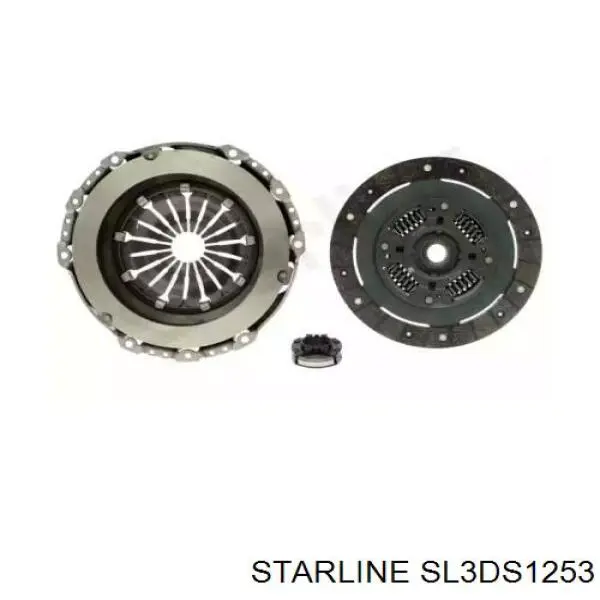 Комплект сцепления (3 части) Eurorepar 1680365380 цена, от 97.67 USD
