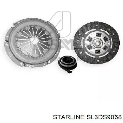Комплект сцепления (3 части) Starline SL3DS9068 цена, от 108.50 USD
