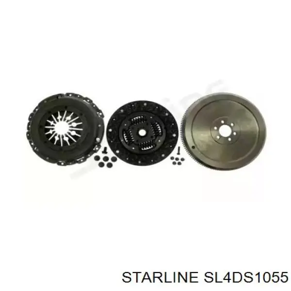 Комплект сцепления (3 части) Starline SL4DS1055 цена, от 261.88 USD