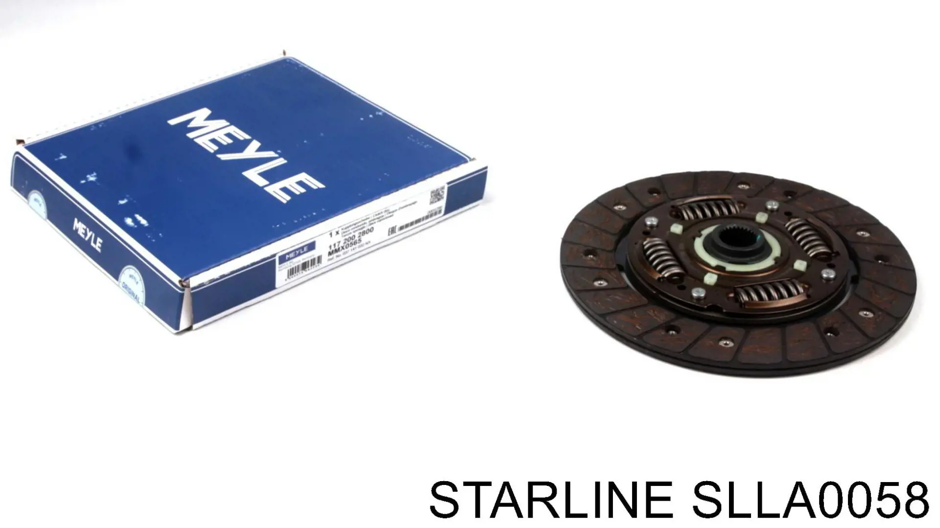 SLLA0058 Starline Диск сцепления ведомый