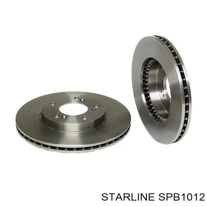 Передние тормозные диски SPB1012 Starline