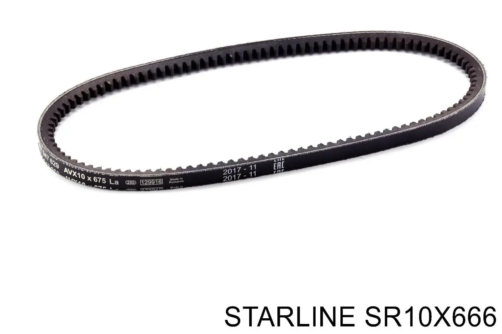 SR 10X666 Starline ремень генератора