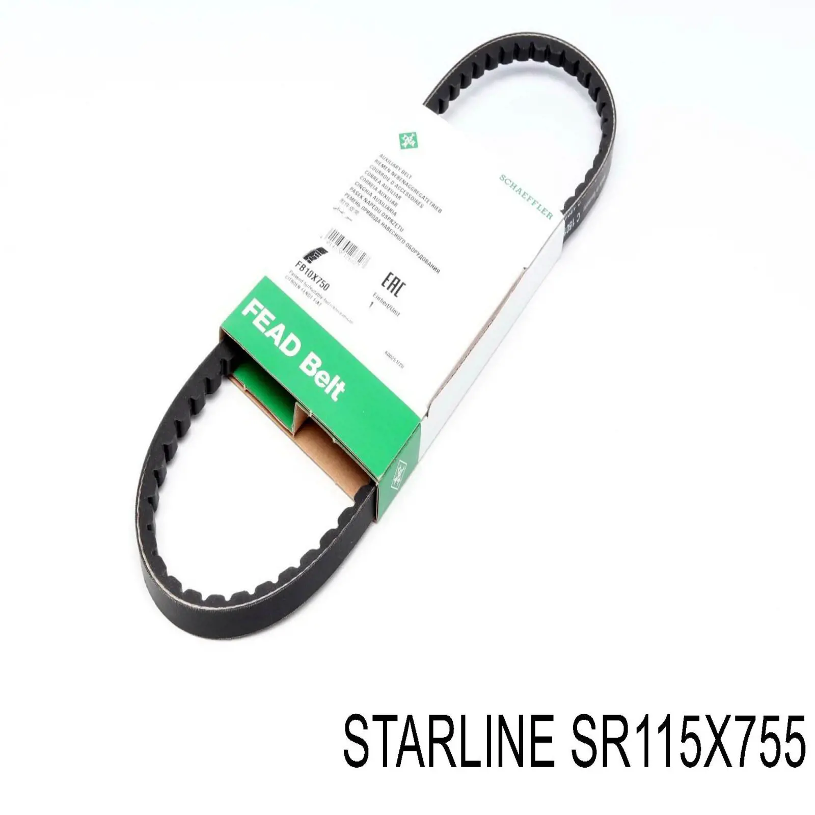 SR 11.5X755 Starline ремень генератора