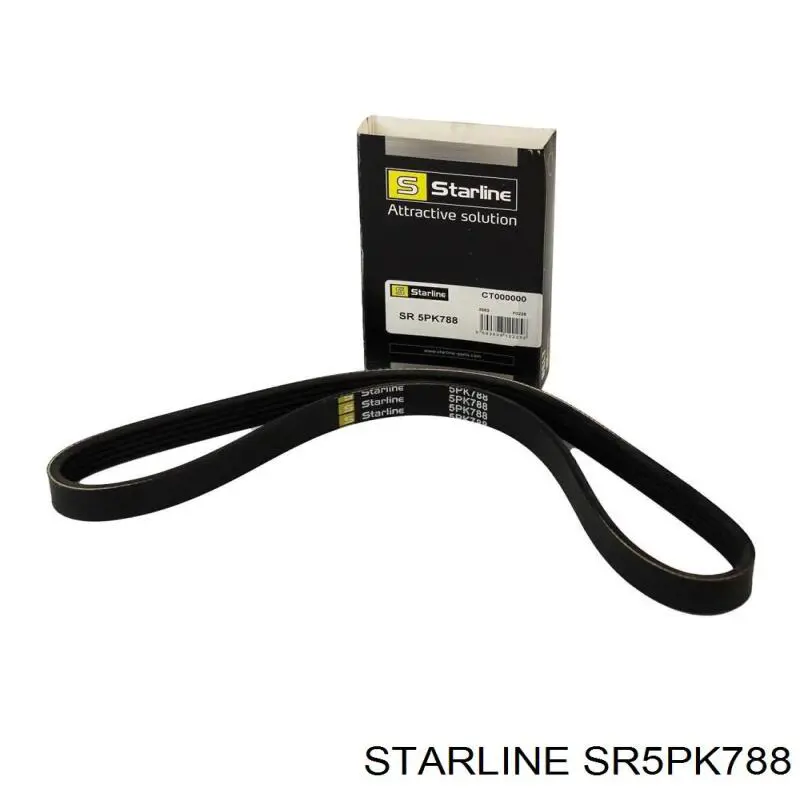 SR5PK788 Starline ремень генератора