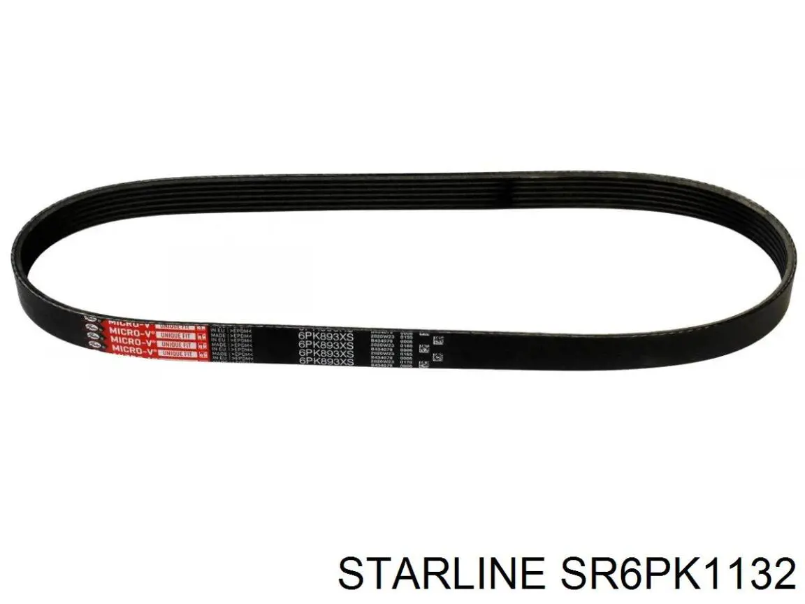 Купить SR6PK1132 Starline Ремень генератора