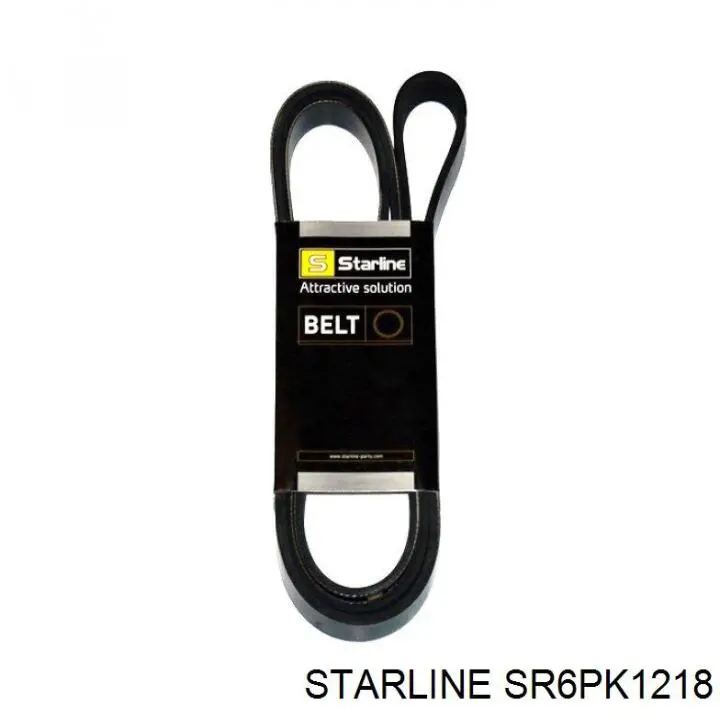 SR6PK1218 Starline ремень генератора