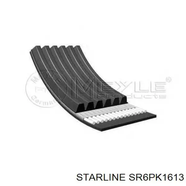 Купить SR6PK1613 Starline Ремень генератора