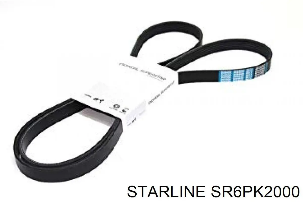 SR6PK2000 Starline ремень генератора