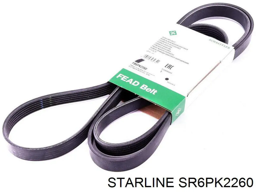 Ремень агрегатов приводной Starline SR6PK2260