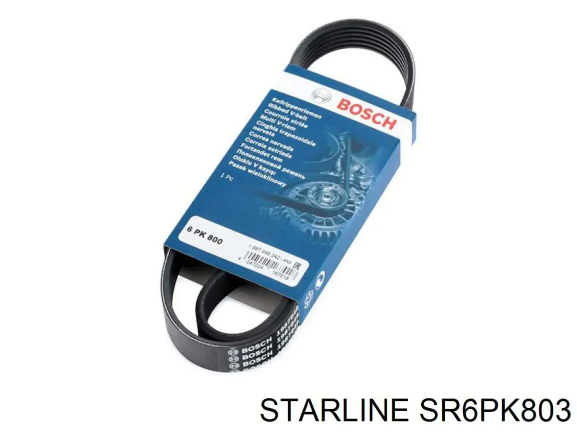 SR6PK803 Starline Поликлиновый ремень
