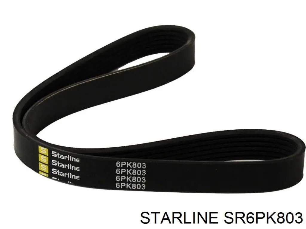 Ремень генератора SR6PK803 Starline