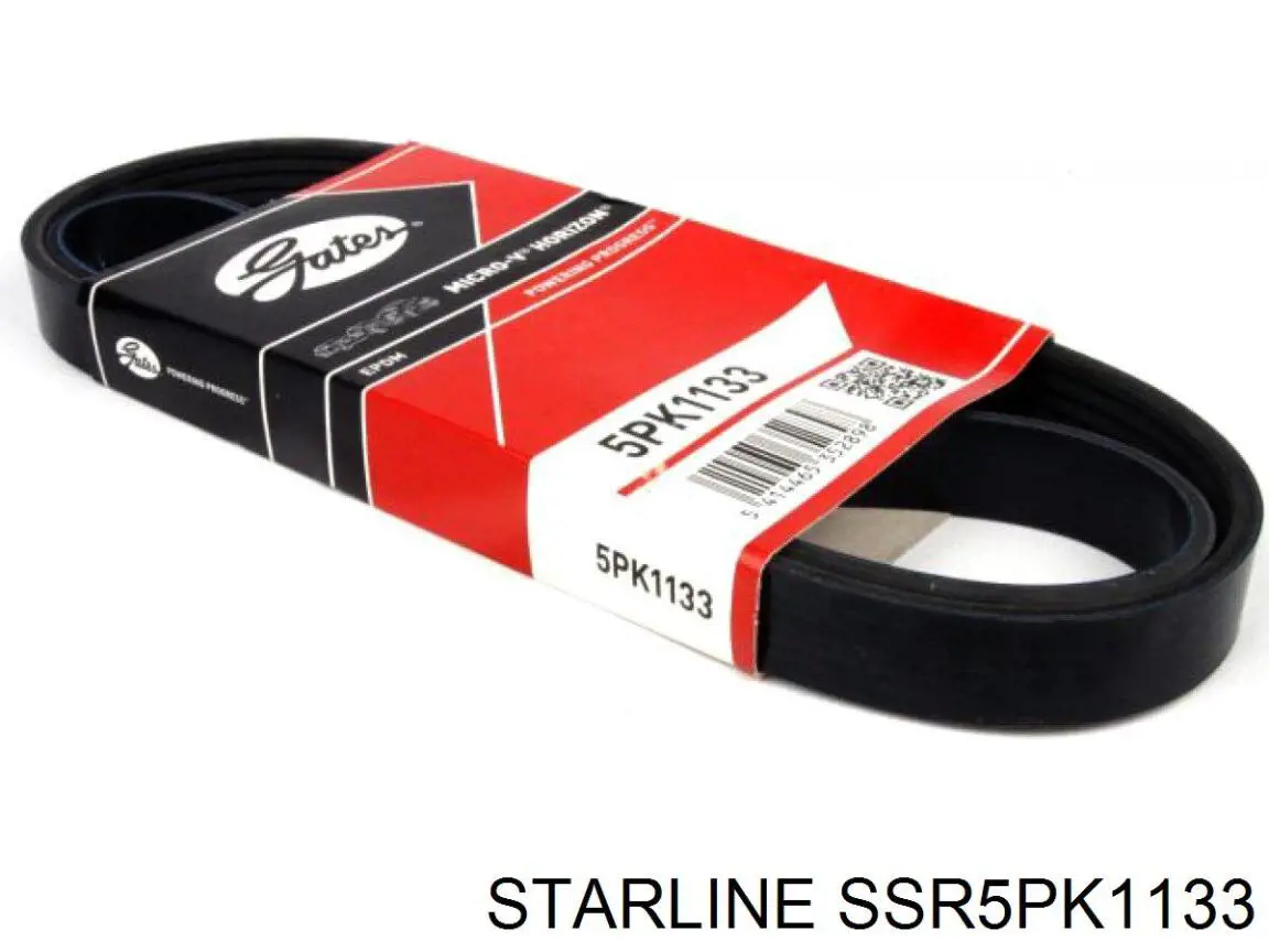 S SR 5PK1133 Starline ремень генератора