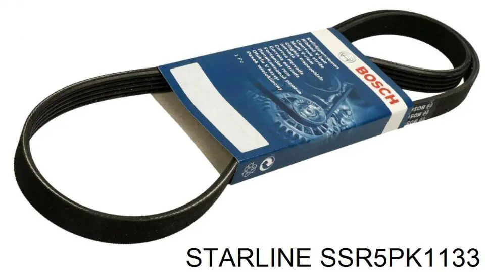 Ремень генератора SSR5PK1133 Starline