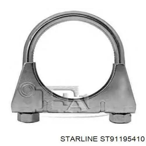 ST 911-954.10 Starline хомут глушителя передний
