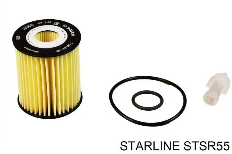 ST SR55 Starline щетка-дворник лобового стекла пассажирская
