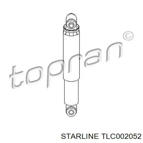 Амортизатор задний TLC002052 Starline
