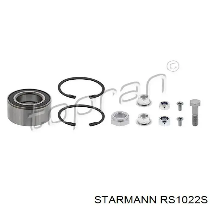 RS1022S Starmann подшипник ступицы передней