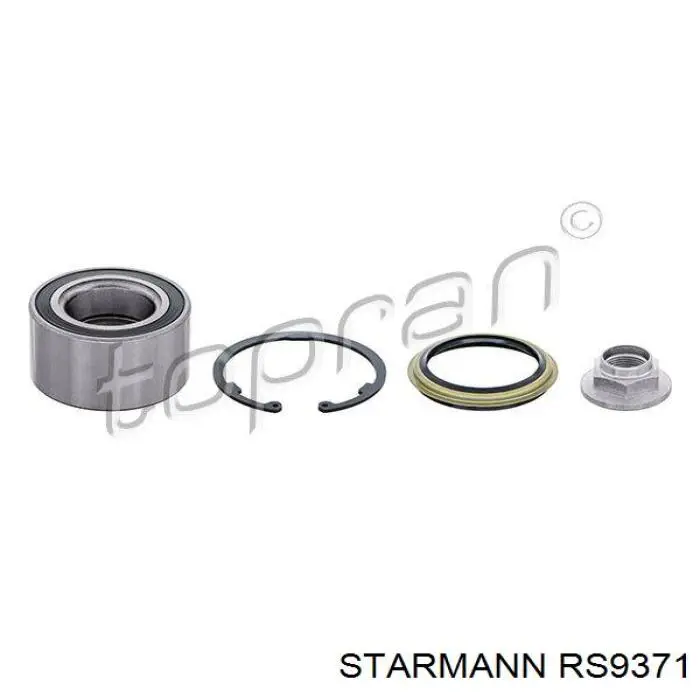 RS9371 Starmann подшипник ступицы передней