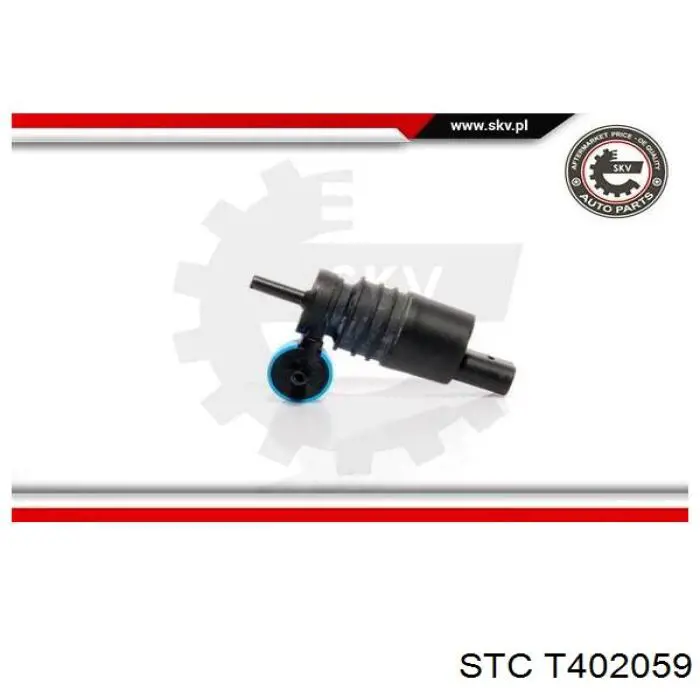 Купить T402059 STC Насос-мотор омывателя стекла, перед/зад
