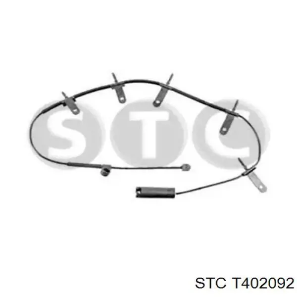 Датчик износа тормозных колодок передний T402092 STC