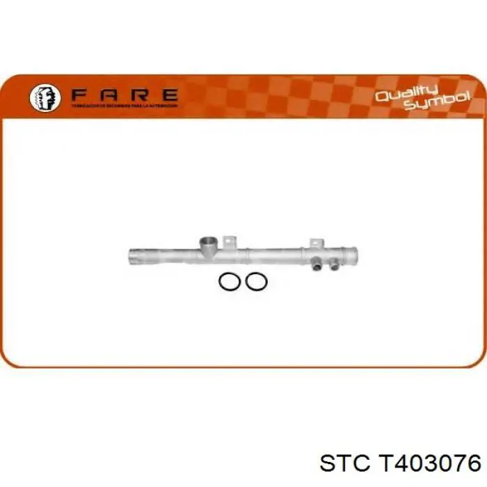 90265802 Opel фланец системы охлаждения (тройник)