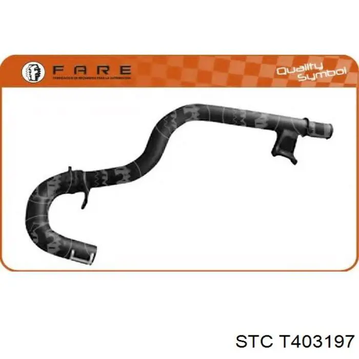 Шланг/патрубок системы охлаждения STC T403197 цена, от 6.60 USD