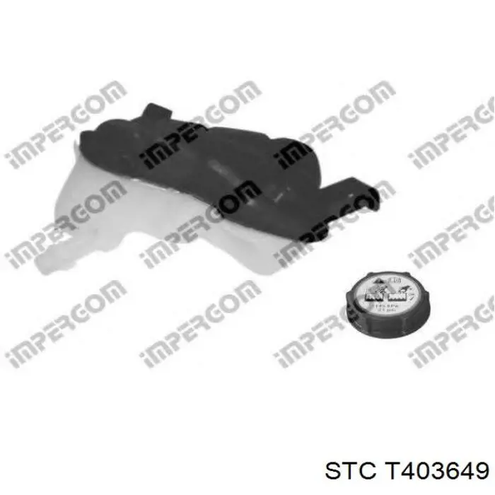 Купить T403649 STC Водяной бачок системы охлаждения