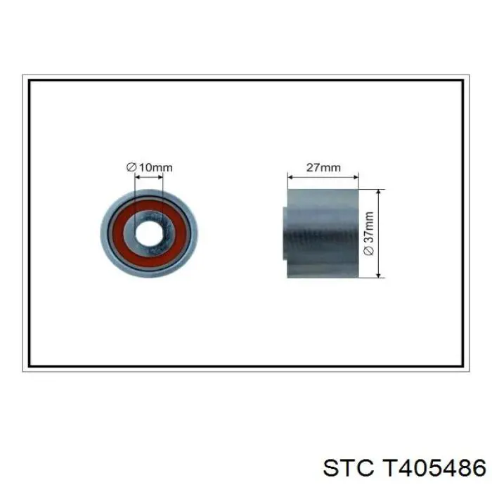 T405486 STC паразитный ролик