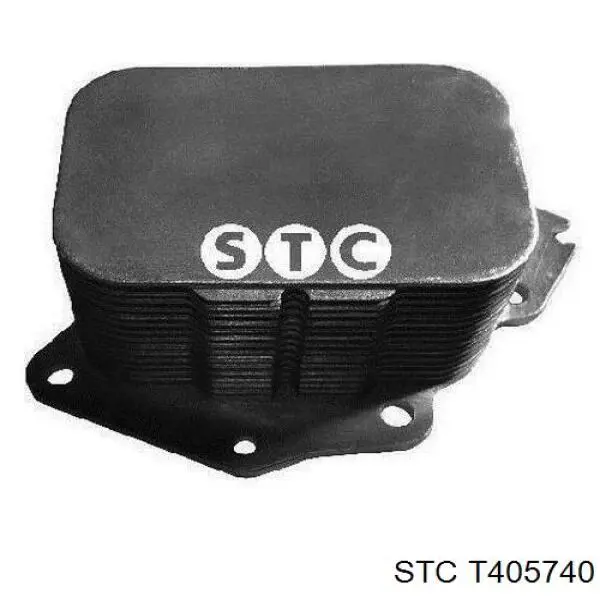 T405740 STC радиатор масляный (холодильник, под фильтром)