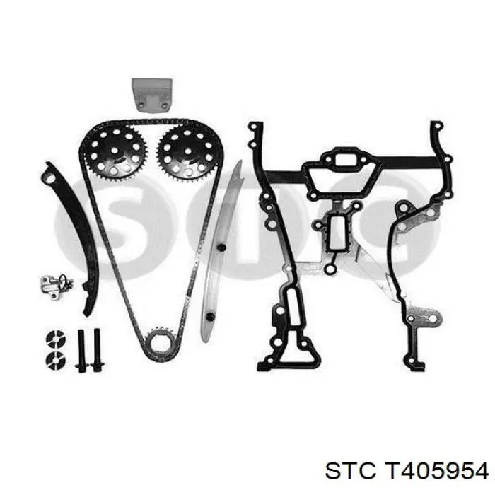 Комплект цепи ГРМ T405954 STC