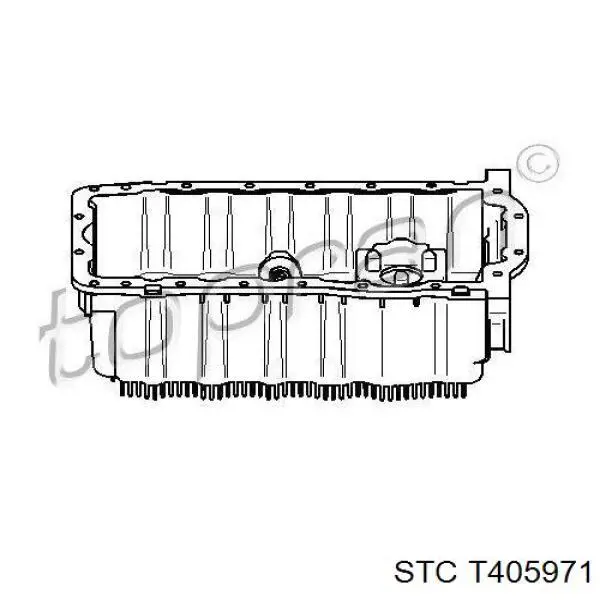 T405971 STC поддон масляный картера двигателя