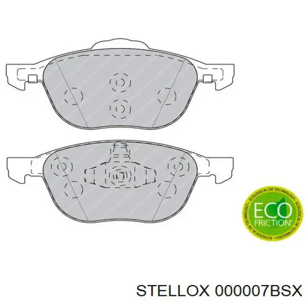 Колодки Stellox 000007BSX цена, от 22.89 USD