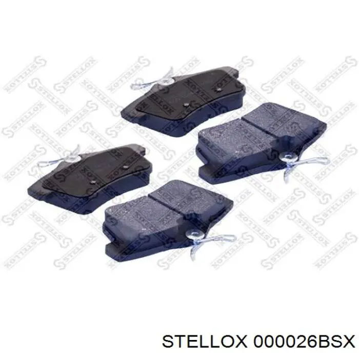 Задние тормозные колодки 000026BSX Stellox