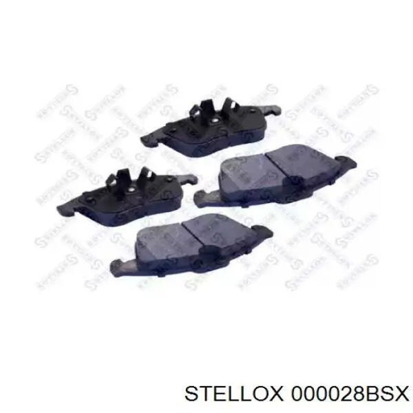 Передние тормозные колодки 000028BSX Stellox