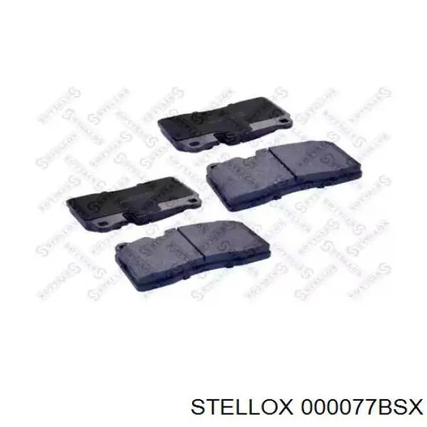 Передние тормозные колодки 000077BSX Stellox